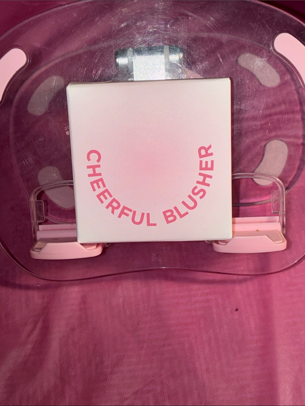Cheerful Blusher Compact - Light Pink